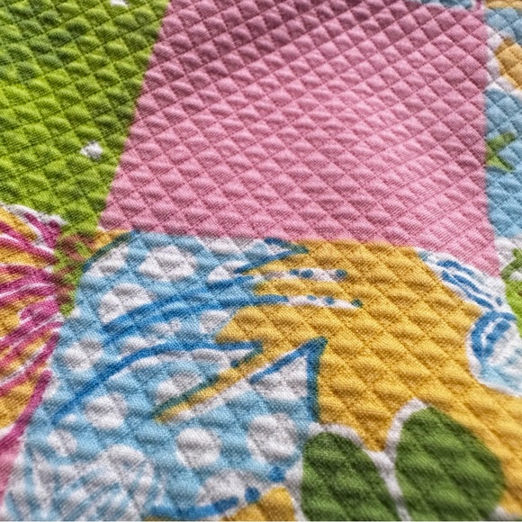 Lilly Pulitzer Vintage 90’s Patchwork Cropped Pants - Picture 5 of 12